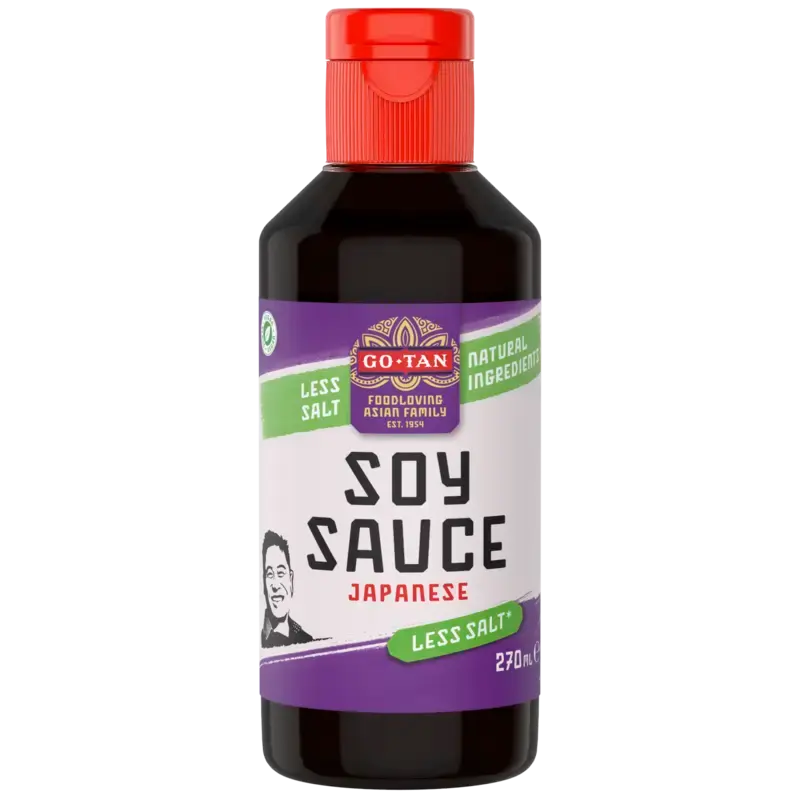 Go-Tan Soy sauce Japanese less salt