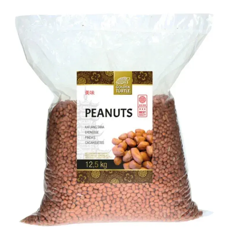 Golden Turtle - Peanuts with Skin - 12.5Kg
