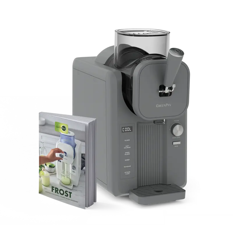 Greenpan Snelle Ijsmachine – Softijs & Frozen drinks 1,8L 'Grey'
