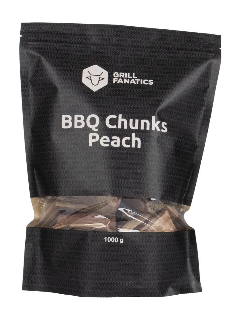 Grill Fanatics BBQ Chunks Perzik 1kg