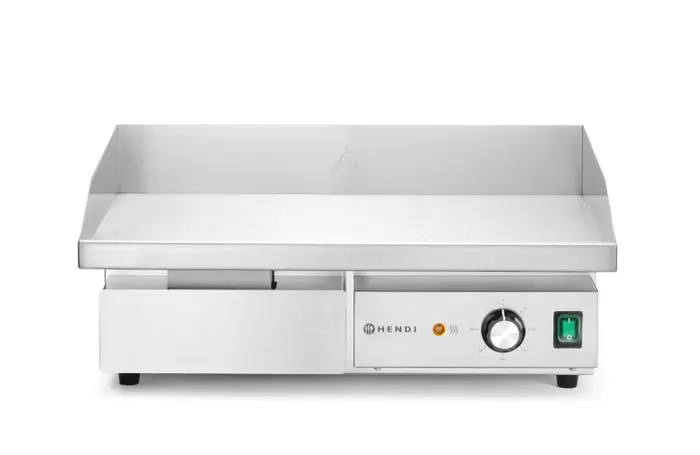 Grill, lisse, HENDI, Budget Line, 230V/3000W, 550x430x(H)240mm — 154977