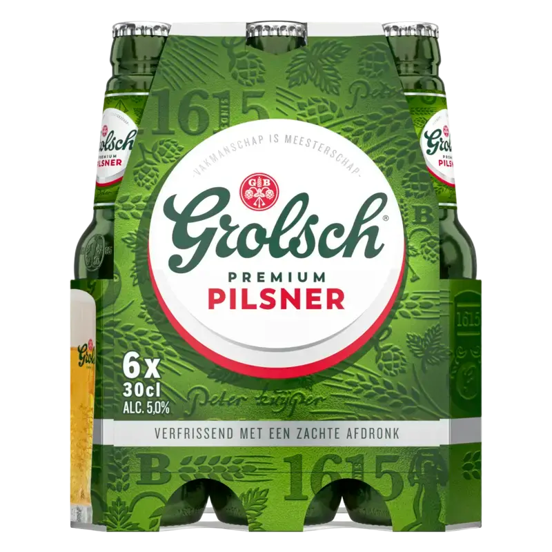 Grolsch Premium pilsner 6-pack