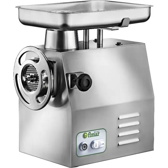 Hachoir à viande Fimar orifice d’entrée viande ø 76 mm 32RS/12 Corps et trémie en acier inox – groupe de hachage amovible en acier inox AISI 304