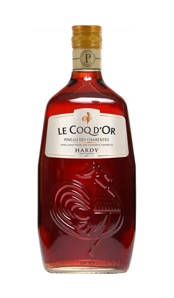 Hardy Le Coq d'Or Pineau des Charentes rosé