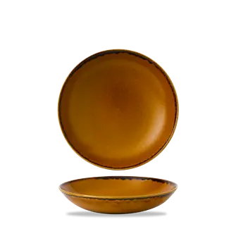 Harvest Brown Coupe Bowl 18,2cm 12/box