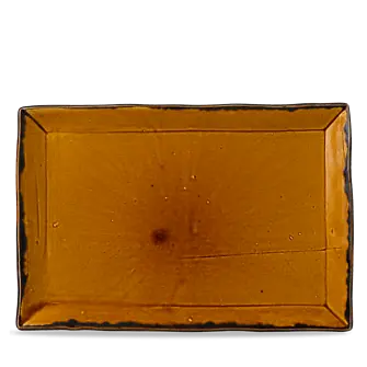 Harvest Brown Rectangle Tray 34,5x23,3cm 6/box