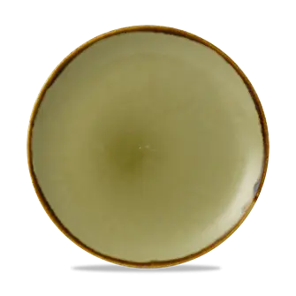 Harvest Green Coupe Plate 26cm 12/box
