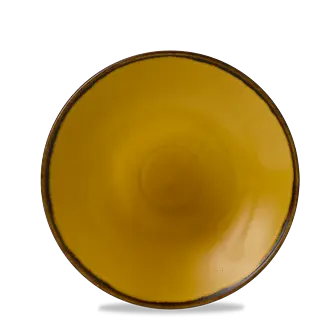 Harvest Mustard Deep Coupe Plate 28,1cm 12/box