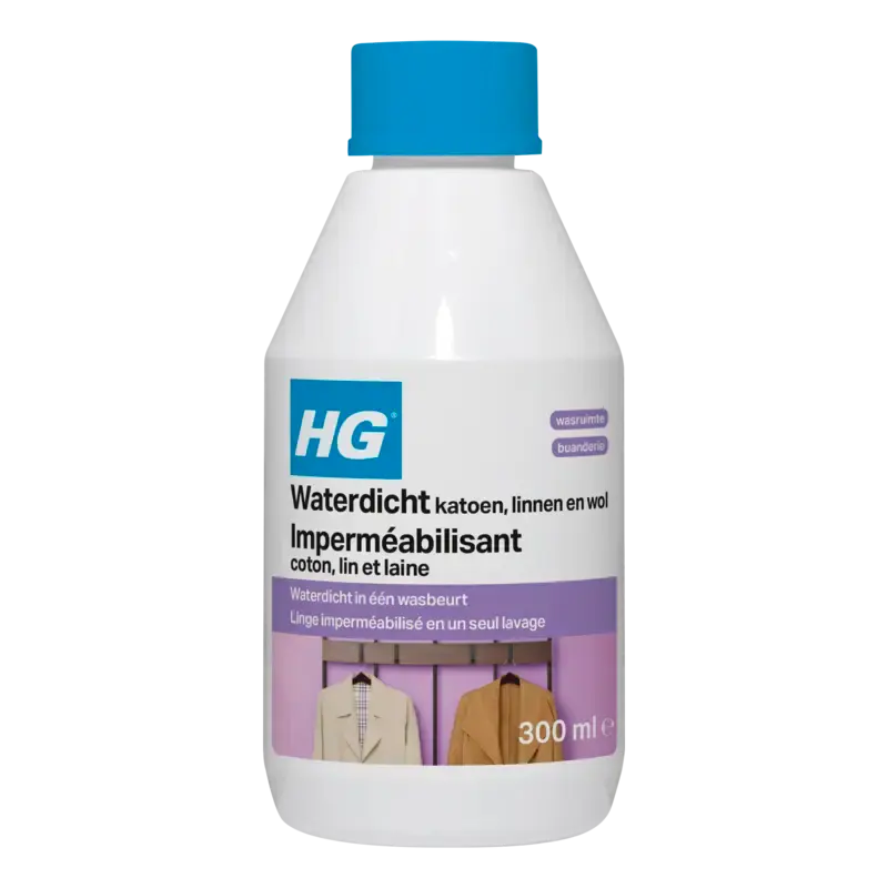 HG Waterdicht katoen, linnen, wol, meng