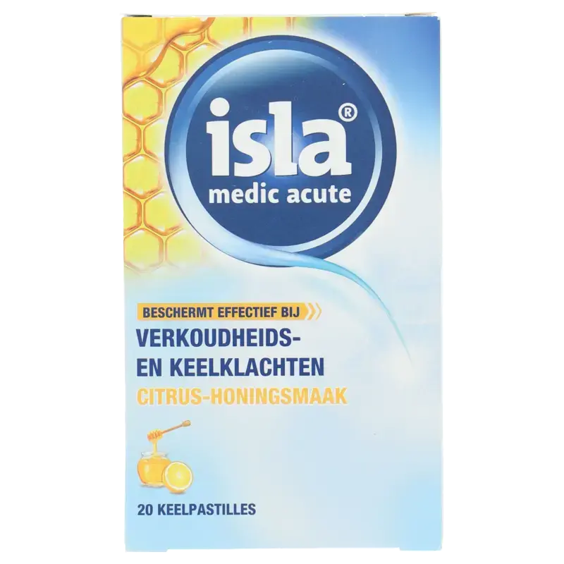 Isla Medic acute citrus-honingsmaak