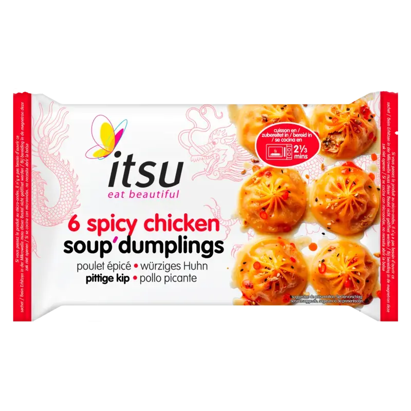 Itsu Spicy chicken soup dumplings