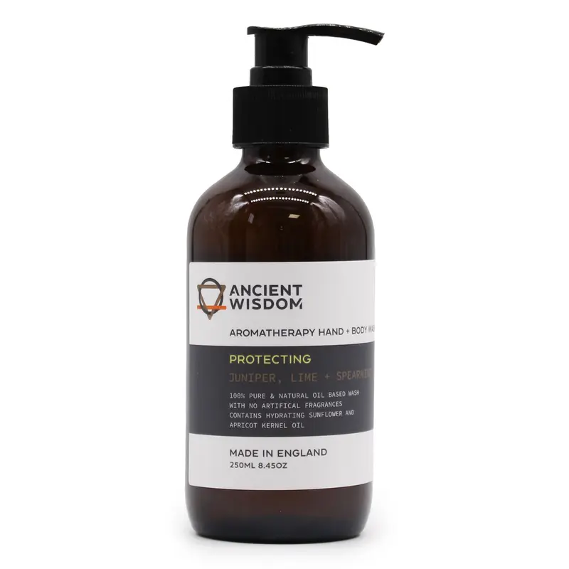 Jeneverbes, Limoen & Groene Munt – Aromatherapy Hand & Body Wash 250 ml