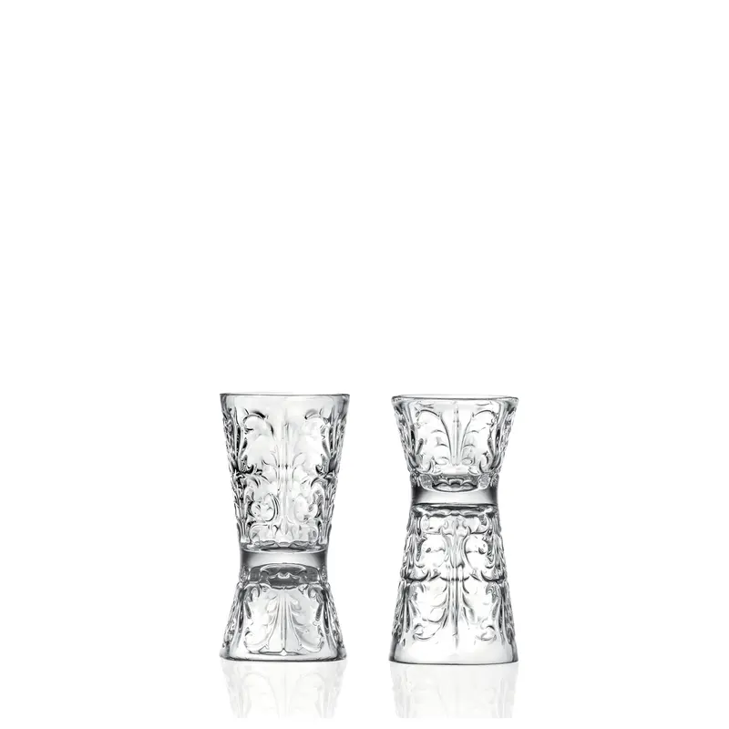 Jigger / Shotglas, 6/3 cl - RCR Tattoo (Set van 6)