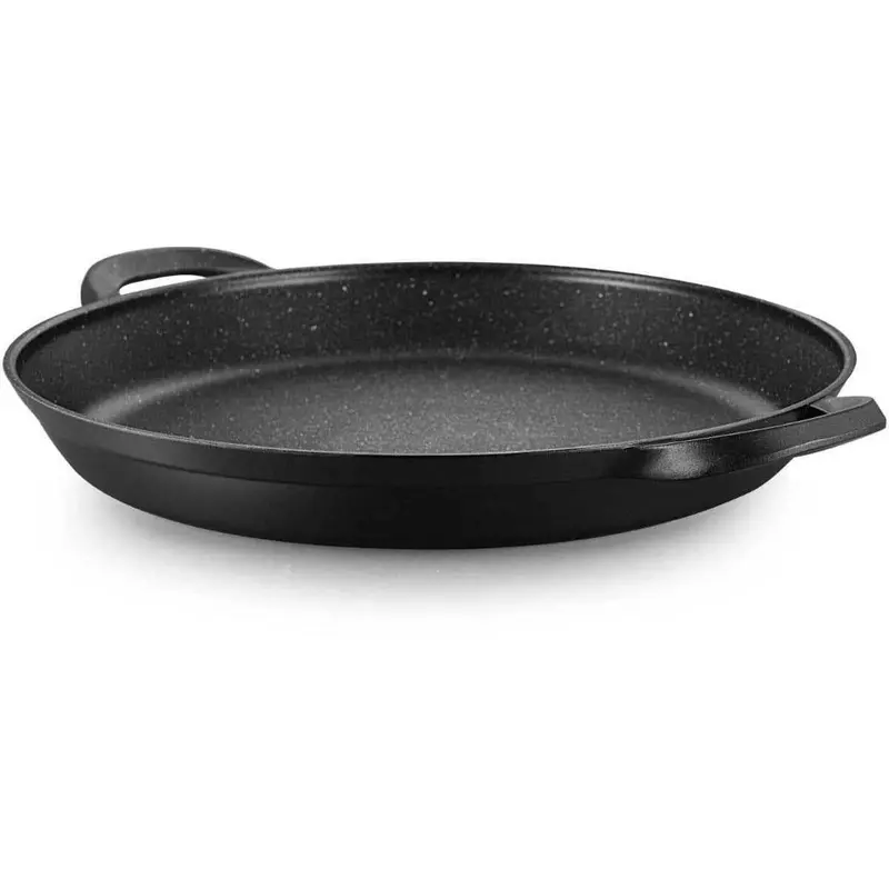 Kadirelli Paella Pan - 36cm - Zwart - Inductie