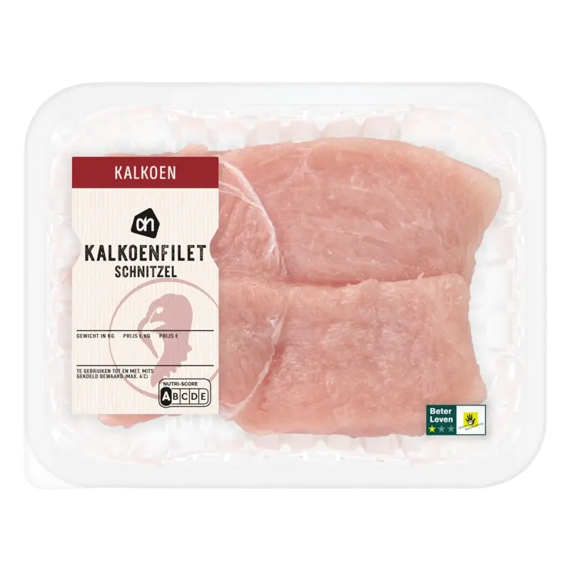 Kalkoenfilet schnitzel