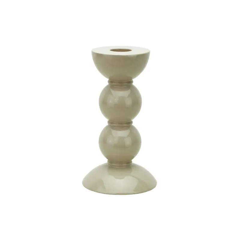 Kandelaar Bobbin Cappuccino 14cm