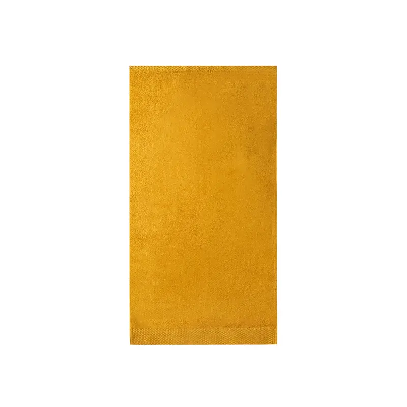 Karaca Chandler Modal Douchehanddoek, Mosterd, 70x140 cm