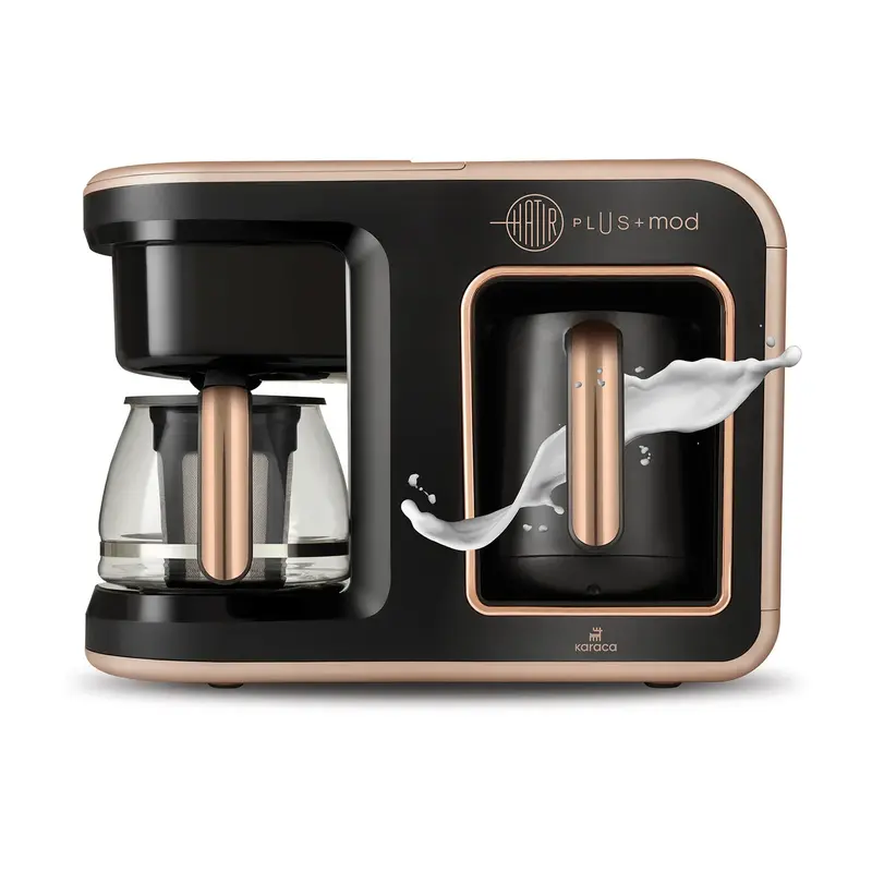 Karaca Hatır Plus Mod 5 in 1 Essential Koffiezetapparaat Rosie Bruin, 1385W