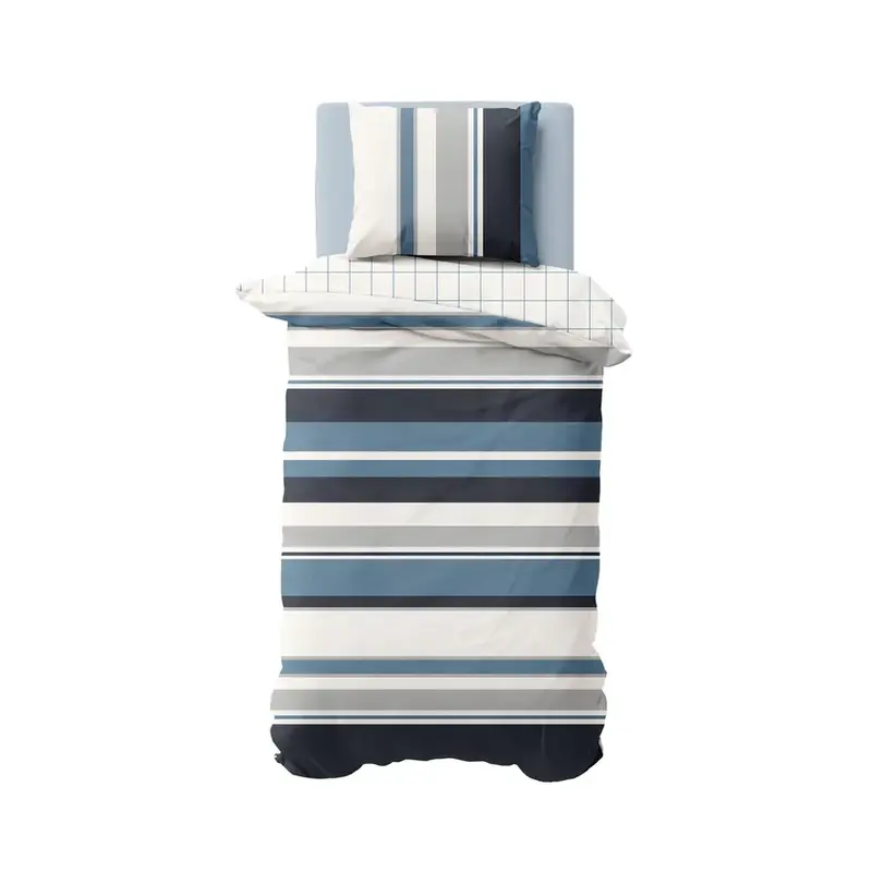Karaca Home Nautica westport eenpersoons dekbedovertrekset