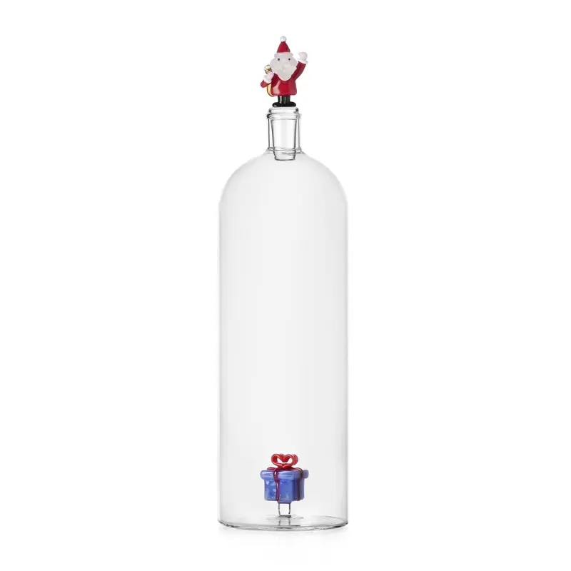 Karaf Santa Claus Blue Gift 1,2L