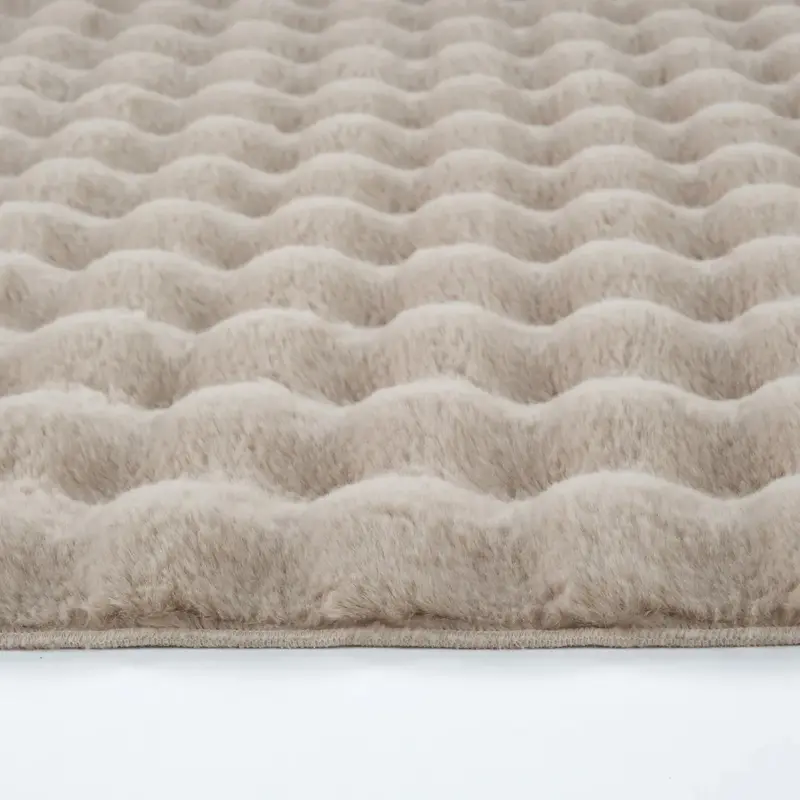 Kaşmir Halı 7/24 Cosy Premium Bubbel Beige Ovaal 80x150 cm