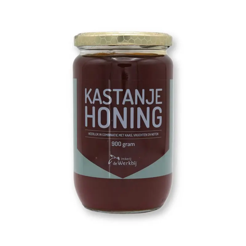 Kastanjehoning – Donkere honing met krachtige nootachtige smaak