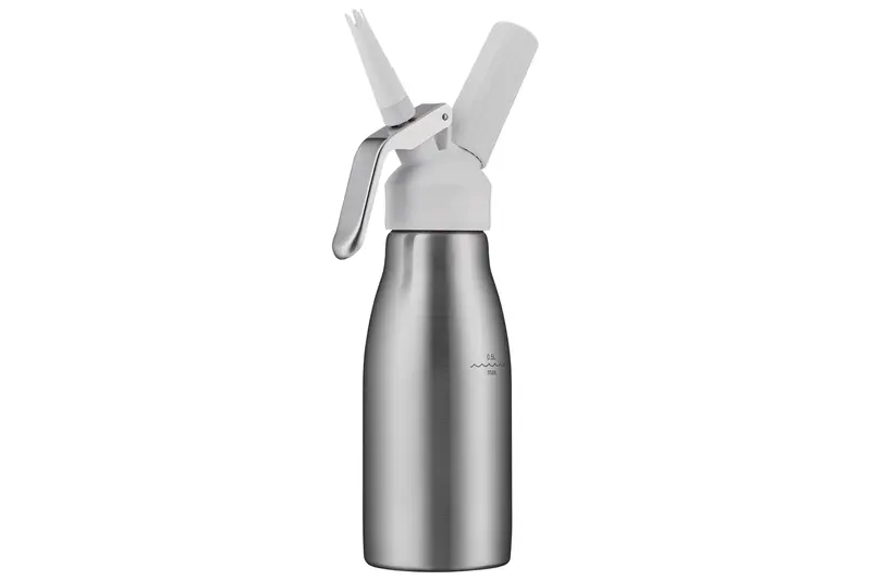 Kayser Whipcreamer Style Slagroomspuit – 0,5 Liter – RVS – Zilver
