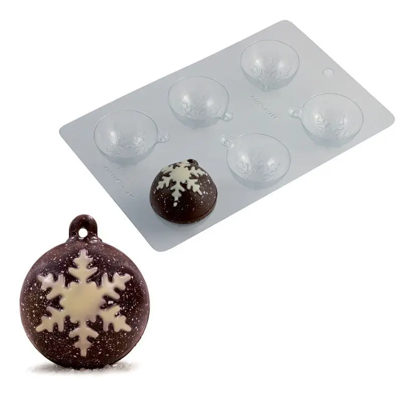 Kerstdecoratie Thermogevormde Chocoladevorm 20SF004