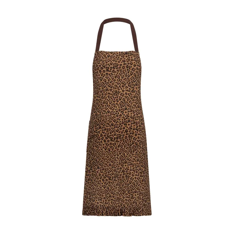 Keukenschort Leopard 96x85cm