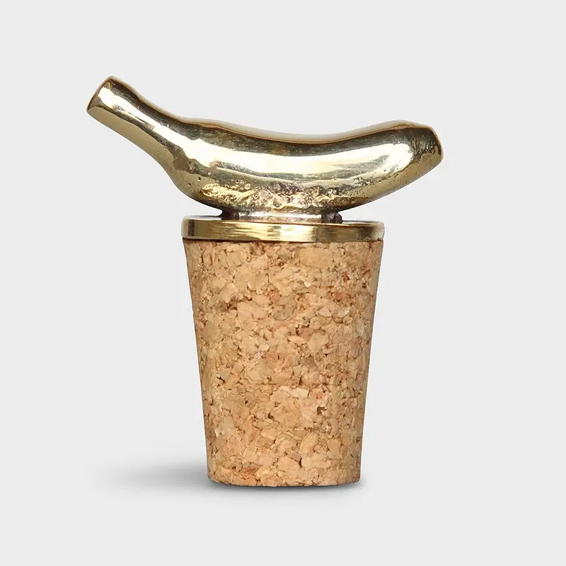 Klevering Flessenstopper Banaan - 3 cm x 5,5 cm