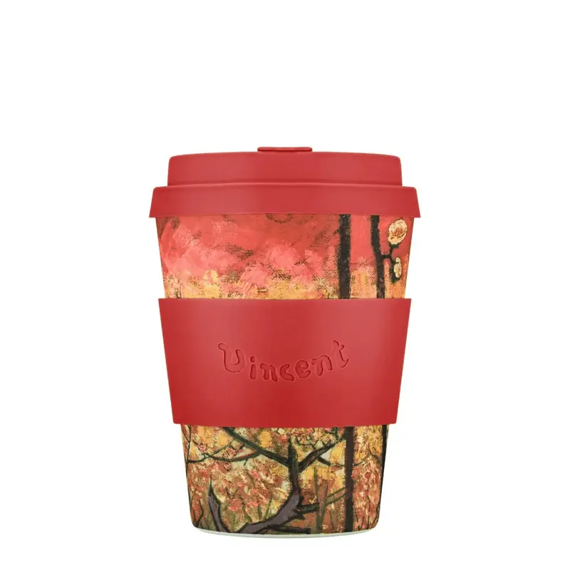 Koffie- en theekop to go - 350ml | Van Gogh Flowering Plum