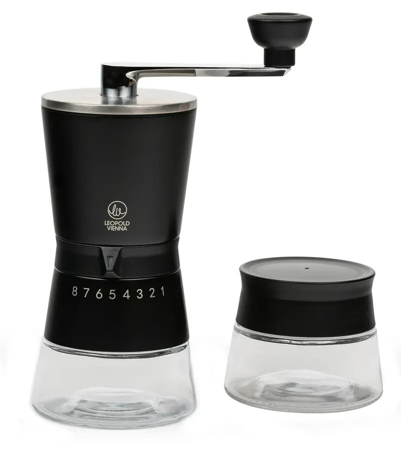 Koffiemolen met bewaarpotje