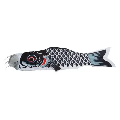 Koinobori karpervlag Zwart