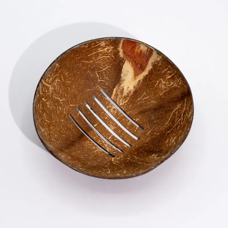 Kokosnoot Zeepschaaltje – Rond – 11 cm