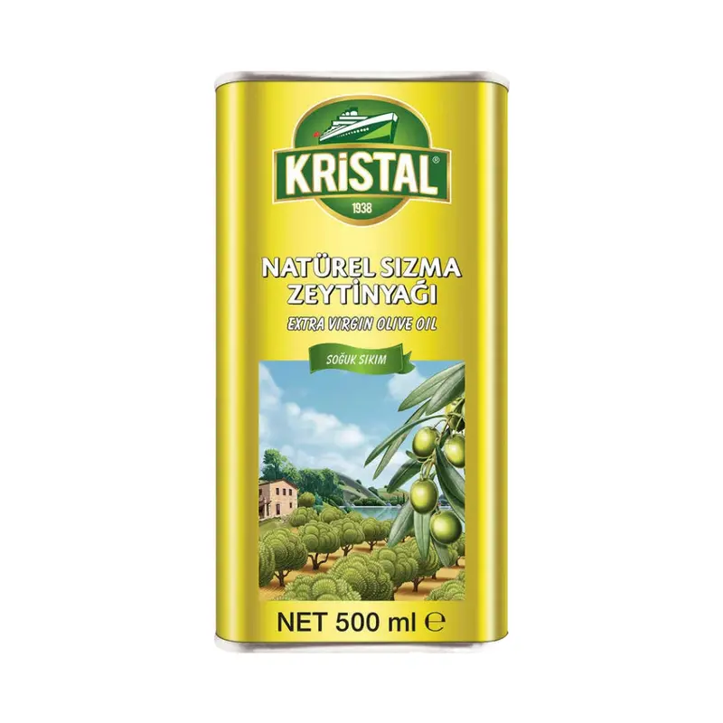 Kristal Extra Virgin Olive Oil Tin 500Ml