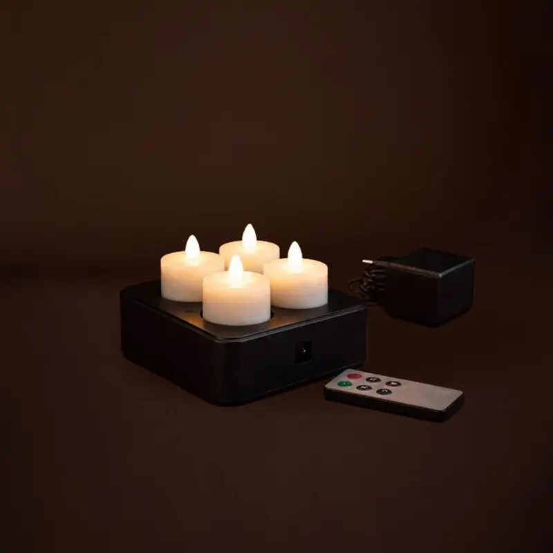Laadstation 4 stuks LED