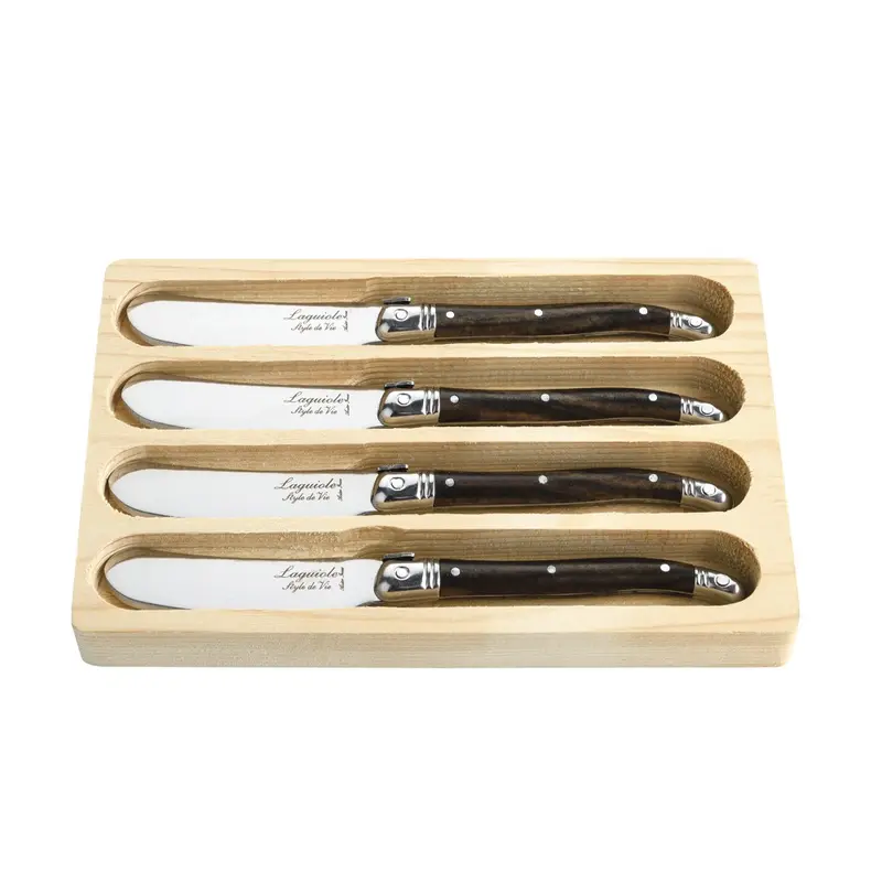 Laguiole Style de Vie Botermessen Dark Wood 'Premium Line'