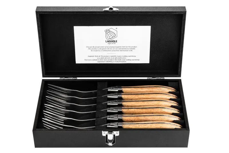 Laguiole Style de Vie Vorken Eikenhout Stonewash 'Luxury Line'