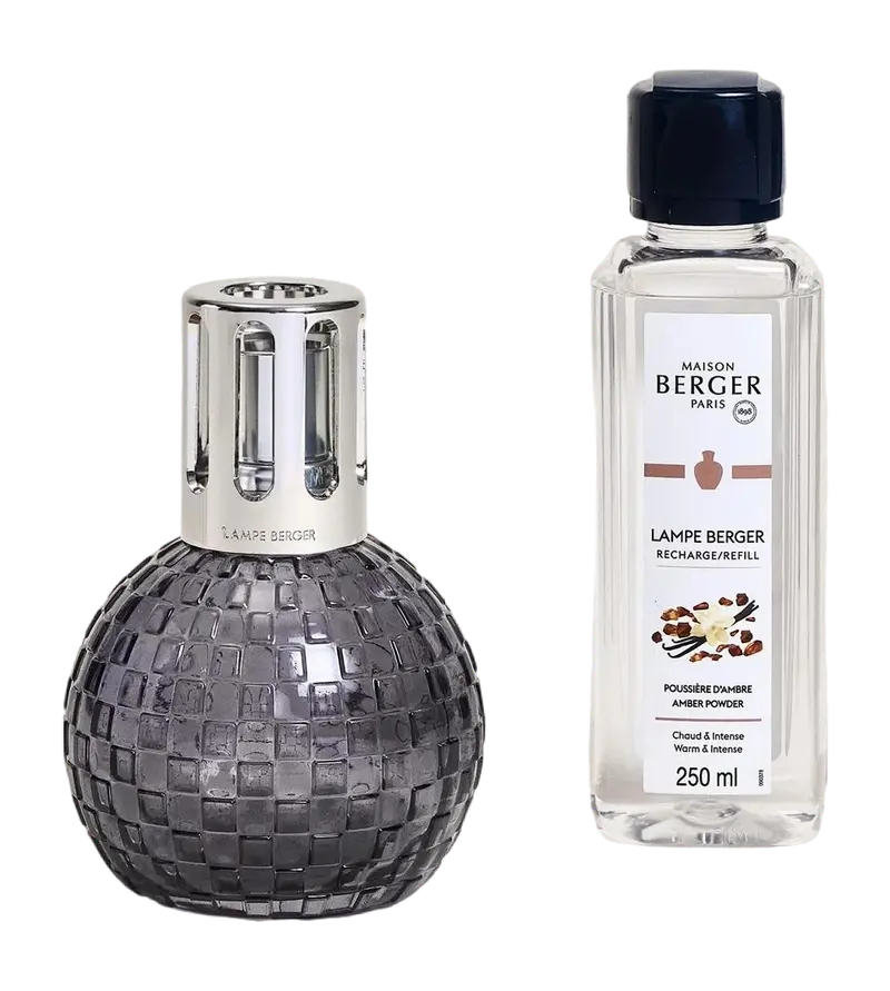 Lampe Berger Giftset Disco Grise