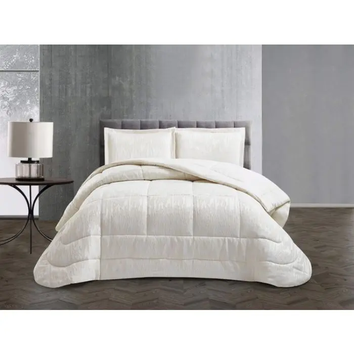 Lavella Olcay Bedsprei Set - 3-delig - Wit - 260x240 cm