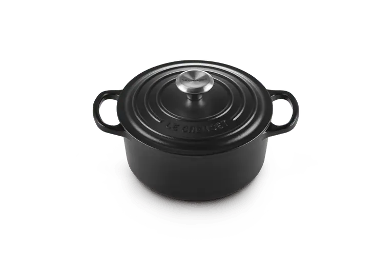 Le Creuset Braadpan Signature 'Mat Zwart'