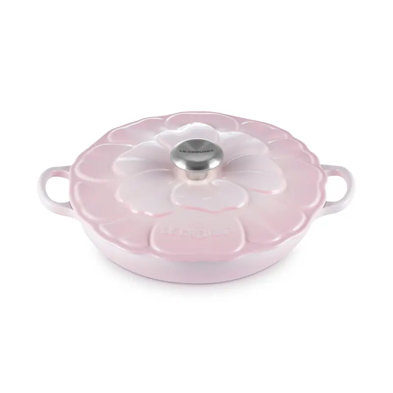 Le Creuset Campagnard Signature 'Bloesem Shell Pink' ø26cm / 2.2L