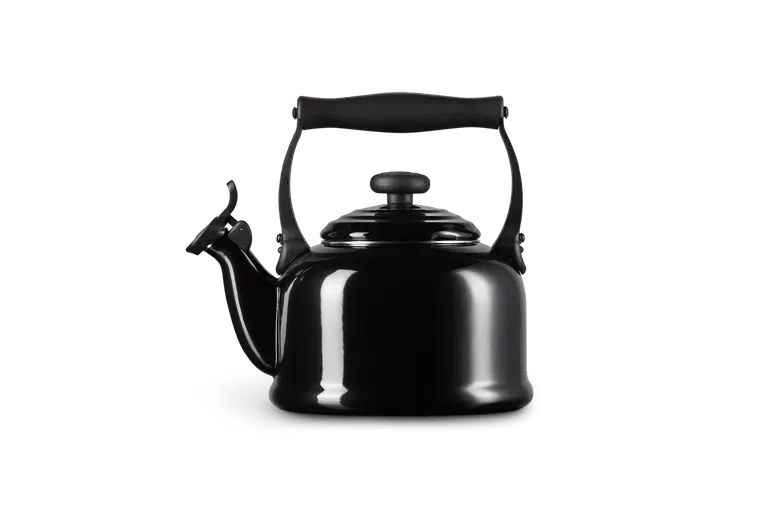 Le Creuset Fluitketel 2,1L Tradition 'Ebbenzwart'