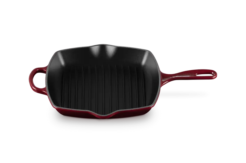 Le Creuset Grillpan Vierkant 26x26cm Grillit® 'Garnet'