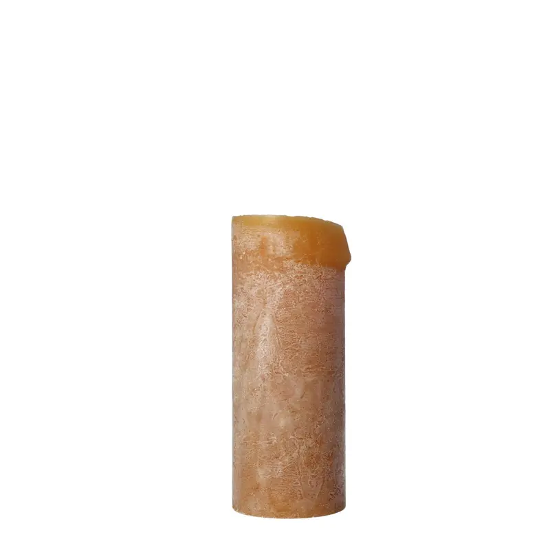 LED-Kaars Maxi M Caramello (10,5cm doorsnede, 30cm hoogte)