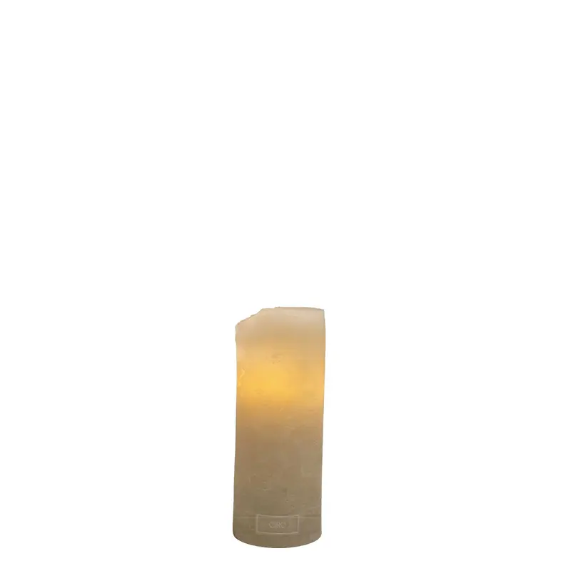 LED-kaars Regular S Sabbia (7cm doorsnede, 18cm hoogte)