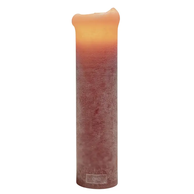 LED-kaars Regular XXL Rosa Antico (7cm doorsnede, 38cm hoogte)
