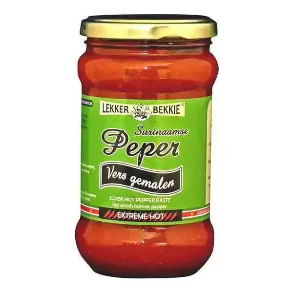 Lekker Bekkie Surinaamse Peper Grinded - 290ml