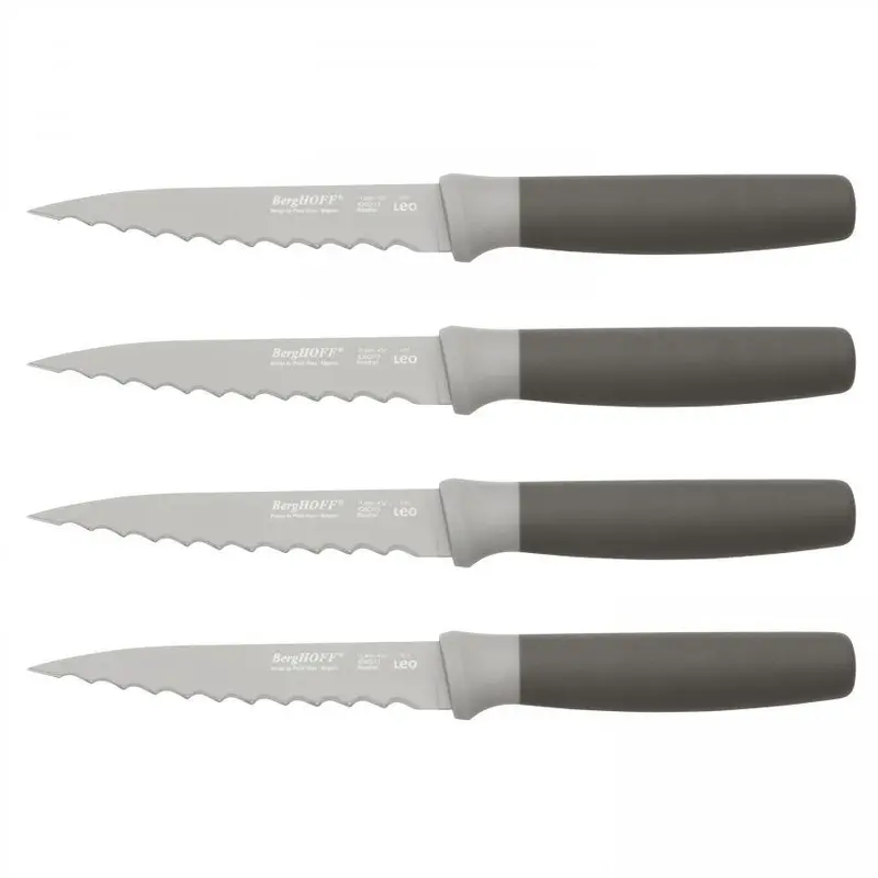 LEO 4-delige set steakmessen