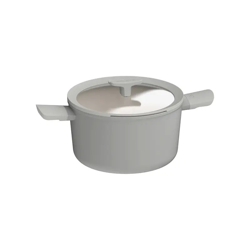 LEO Kookpot antikleef met deksel Balance Moonmist - Ø 24x14cm